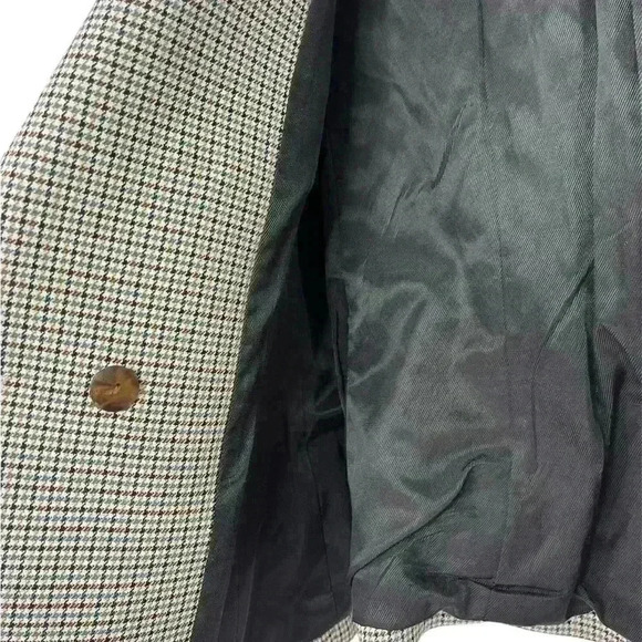 A.L.C Sedgwick Houndstooth Double Breasted Blazer Size Xtra Large/12 - Picture 6 of 12